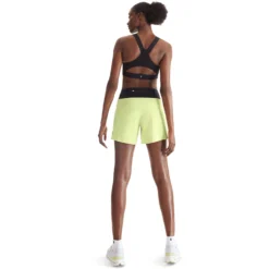 On Running On 5 Inch Running Shorts Women - Hay & Black -On Running on 5 inch running shorts women hay black 4 1531892
