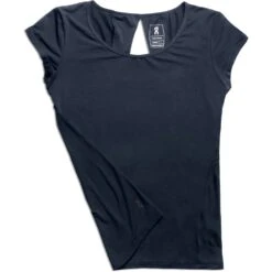 On Running On Active-T Breathe Women T-Shirt - Navy -On Running on active t breathe women running shirt navy 1 948863
