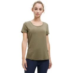 On Running On Active-T Breathe Women T-Shirt - Olive