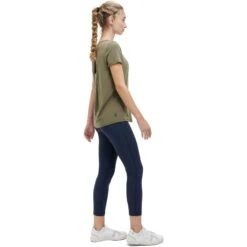 On Running On Active-T Breathe Women T-Shirt - Olive -On Running on active t breathe women running shirt olive 3 1149791
