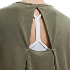 On Running On Active-T Breathe Women T-Shirt - Olive -On Running on active t breathe women running shirt olive 5 1149793