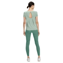 On Running On Active-T Breathe Women T-Shirt - Moss -On Running on active t breathe women t shirt moss 3 1425253