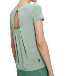 On Running On Active-T Breathe Women T-Shirt - Moss -On Running on active t breathe women t shirt moss 4 1425254