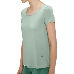 On Running On Active-T Breathe Women T-Shirt - Moss -On Running on active t breathe women t shirt moss 5 1425255