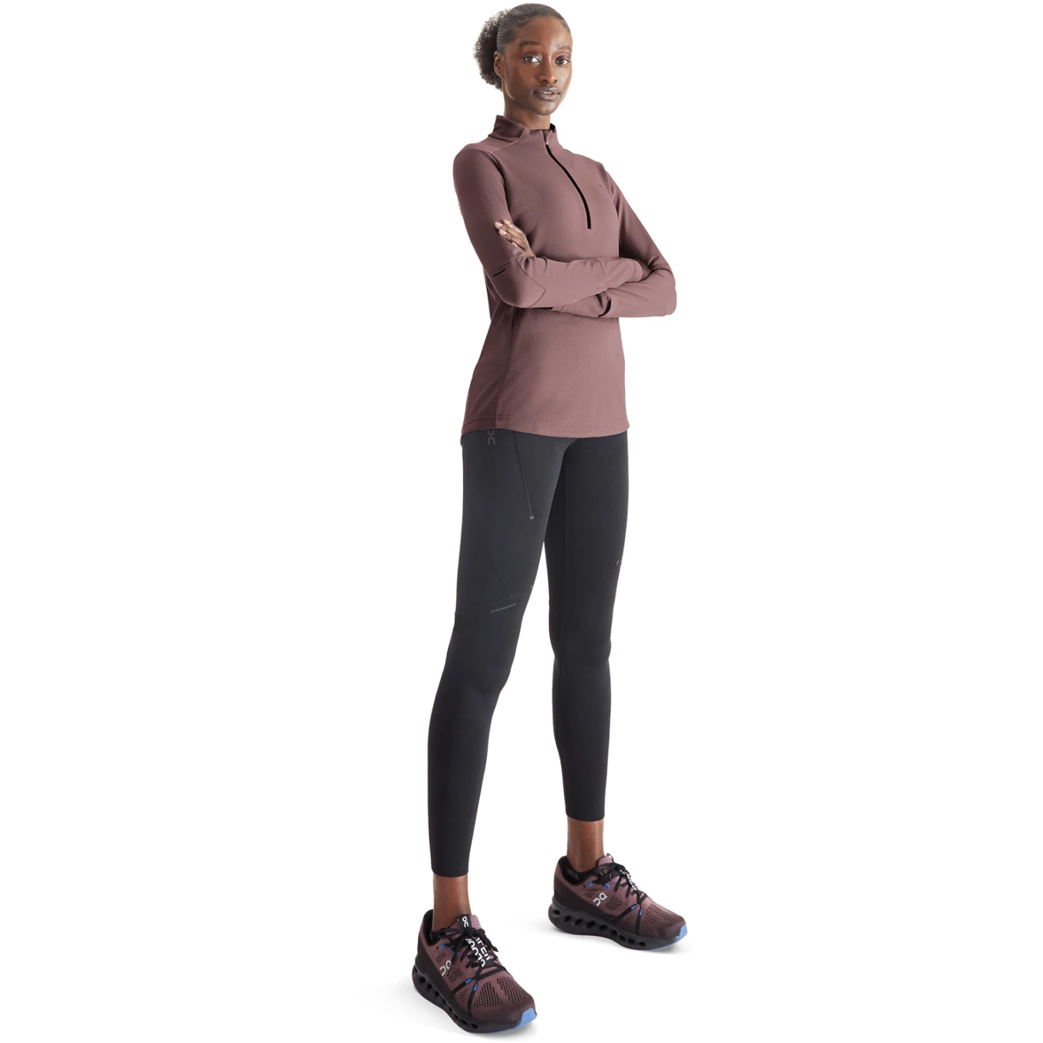 On Running On Climate Shirt Women - Grape 3 On Running On Climate Shirt Women - Grape - Image 3