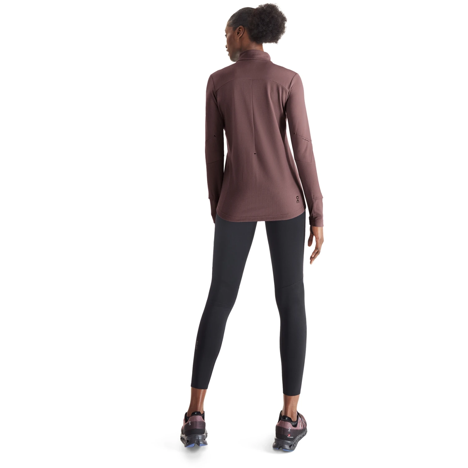 On Running On Climate Shirt Women - Grape 2 On Running On Climate Shirt Women - Grape - Image 2