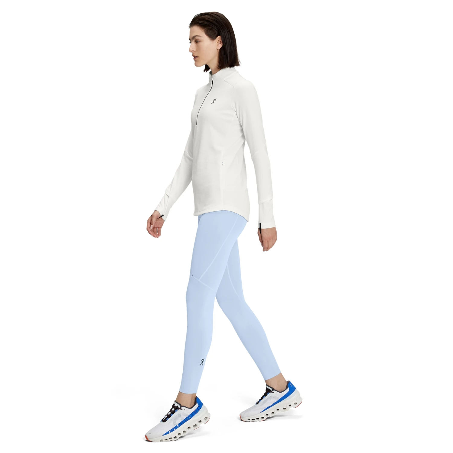 On Running On Climate Shirt Women - Undyed-White 2 On Running On Climate Shirt Women - Undyed-White - Image 2