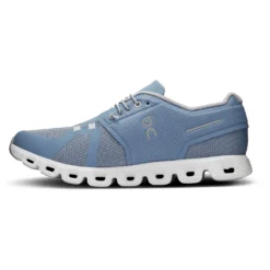 On Running On Cloud 5 Shoes - Chambray & White -On Running on cloud 5 men shoe chambray white 5 1531355