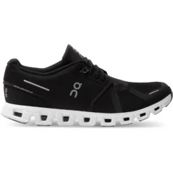 On Running On Cloud 5 Shoes - Black & White