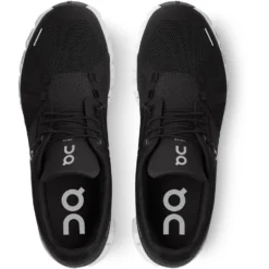 On Running On Cloud 5 Shoes - Black & White -On Running on cloud 5 running shoe black white 2 1143385
