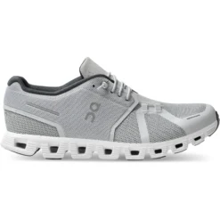 On Running On Cloud 5 Shoes - Glacier & White