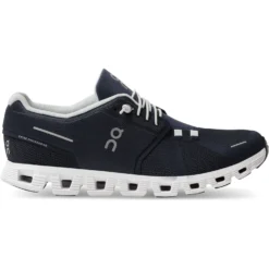 On Running On Cloud 5 Shoes - Midnight & White