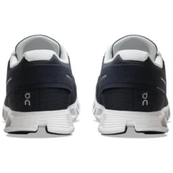On Running On Cloud 5 Shoes - Midnight & White -On Running on cloud 5 running shoe midnight white 5 1143412