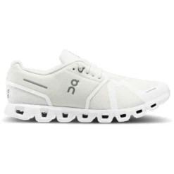 On Running On Cloud 5 Shoes - Undyed-White & White