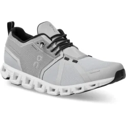 On Running On Cloud 5 Waterproof Women Shoe - Glacier & White -On Running on cloud 5 waterproof women running shoe glacier white 6 1149046