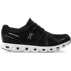 On Running On Cloud 5 Women's Shoes - Black & White
