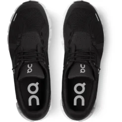 On Running On Cloud 5 Women's Shoes - Black & White -On Running on cloud 5 women running shoe black white 2 1143314