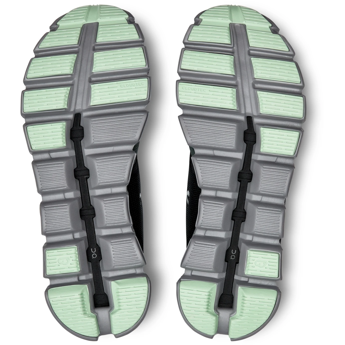 On Running On Cloud 5 Women's Shoes - Black & Lead 2 On Running On Cloud 5 Women's Shoes - Black & Lead - Image 2