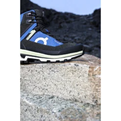 On Running On Cloudalpine Waterproof Trekking Boots - Cobalt & Limelight -On Running on cloudalpine waterproof trekking boots cobalt limelight 3 1501018
