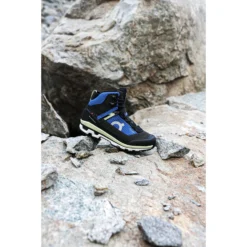 On Running On Cloudalpine Waterproof Women Trekking-Boots - Cobalt & Limelight -On Running on cloudalpine waterproof women trekking boots cobalt limelight 2 1501062