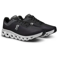 On Running On Cloudflow 4 Running Shoe Men - Black & White