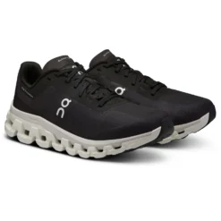 On Running On Cloudflow 4 Women Running Shoe - Black & White