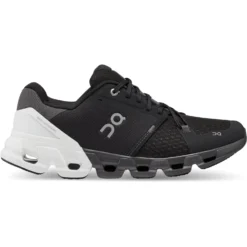 On Running On Cloudflyer 4 Wide Running Shoe - Black & White