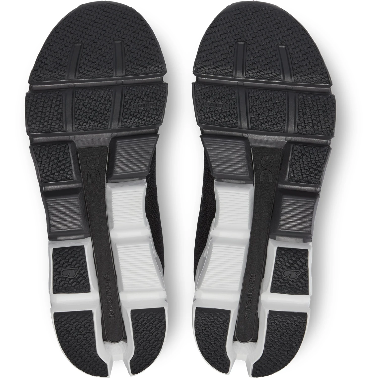 On Running On Cloudflyer 4 Running Shoes - Black & White 4 On Running On Cloudflyer 4 Running Shoes - Black & White - Image 4