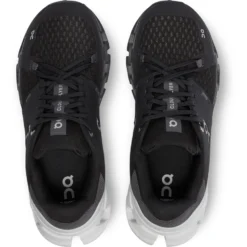 On Running On Cloudflyer 4 Wide Women Running Shoe - Black & White -On Running on cloudflyer 4 women running shoe black white 2 1324026
