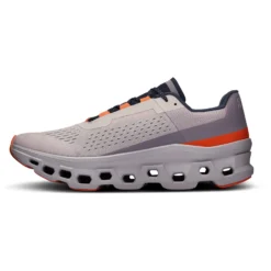 On Running On Cloudmonster Running Shoes - Pearl & Flame -On Running on cloudmonster exclusive men running shoe pearl flame 5 1531442