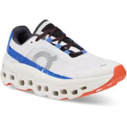 On Running On Cloudmonster Women's Running Shoes - Frost & Cobalt -On Running on cloudmonster women running shoe frost cobalt 6 1322701