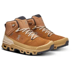 On Running On Cloudrock 2 Waterproof Speed-Hiking Shoe - Almond & Dune