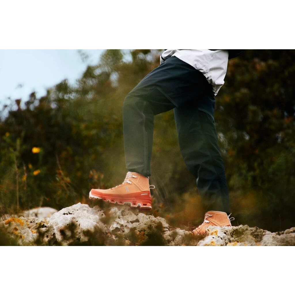 On Running On Cloudrock 2 Waterproof Women Speed-Hiking Shoe - Copper & Flare 7 On Running On Cloudrock 2 Waterproof Women Speed-Hiking Shoe - Copper & Flare - Image 7