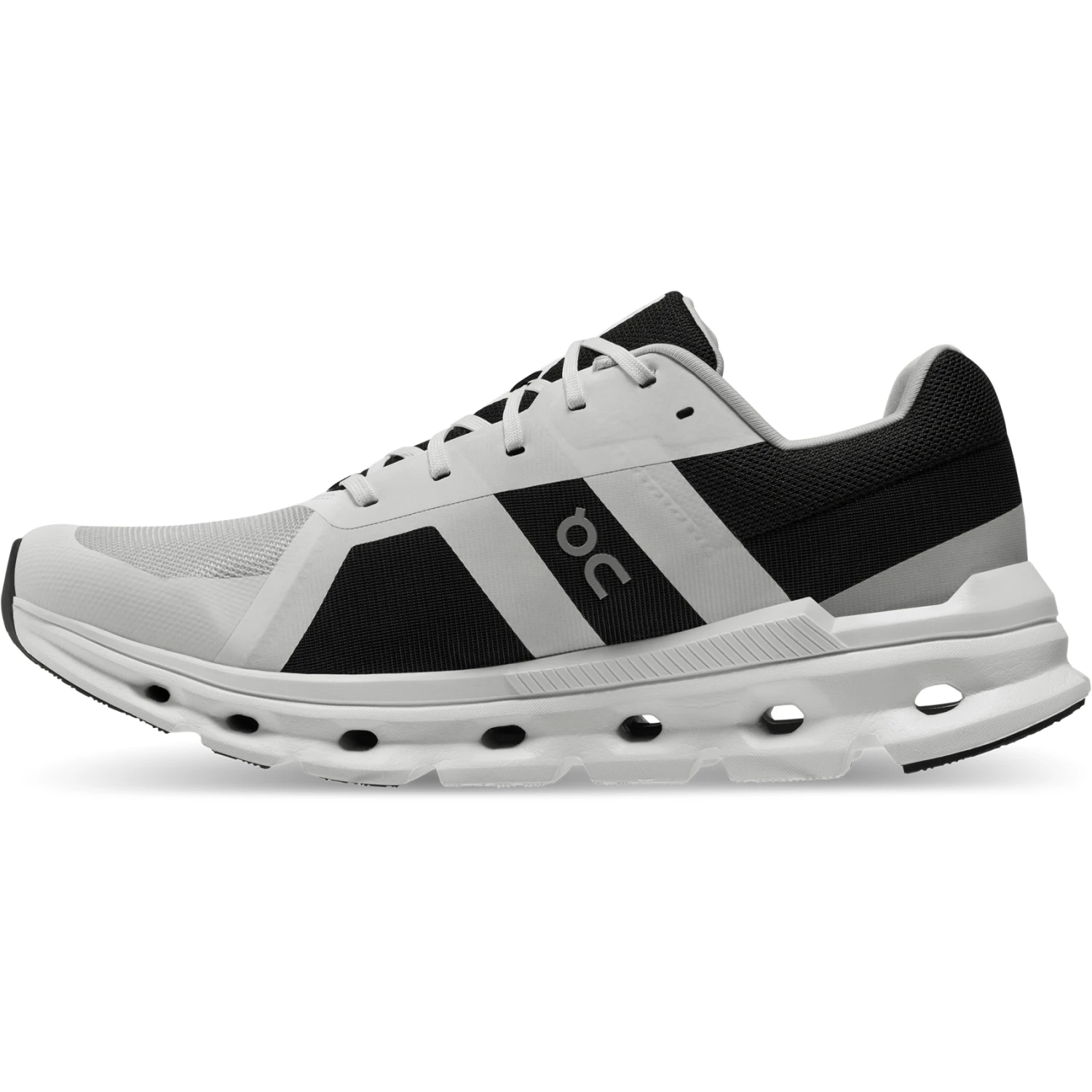 On Running On Cloudrunner Running Shoe - Glacier & Black 2 On Running On Cloudrunner Running Shoe - Glacier & Black - Image 2