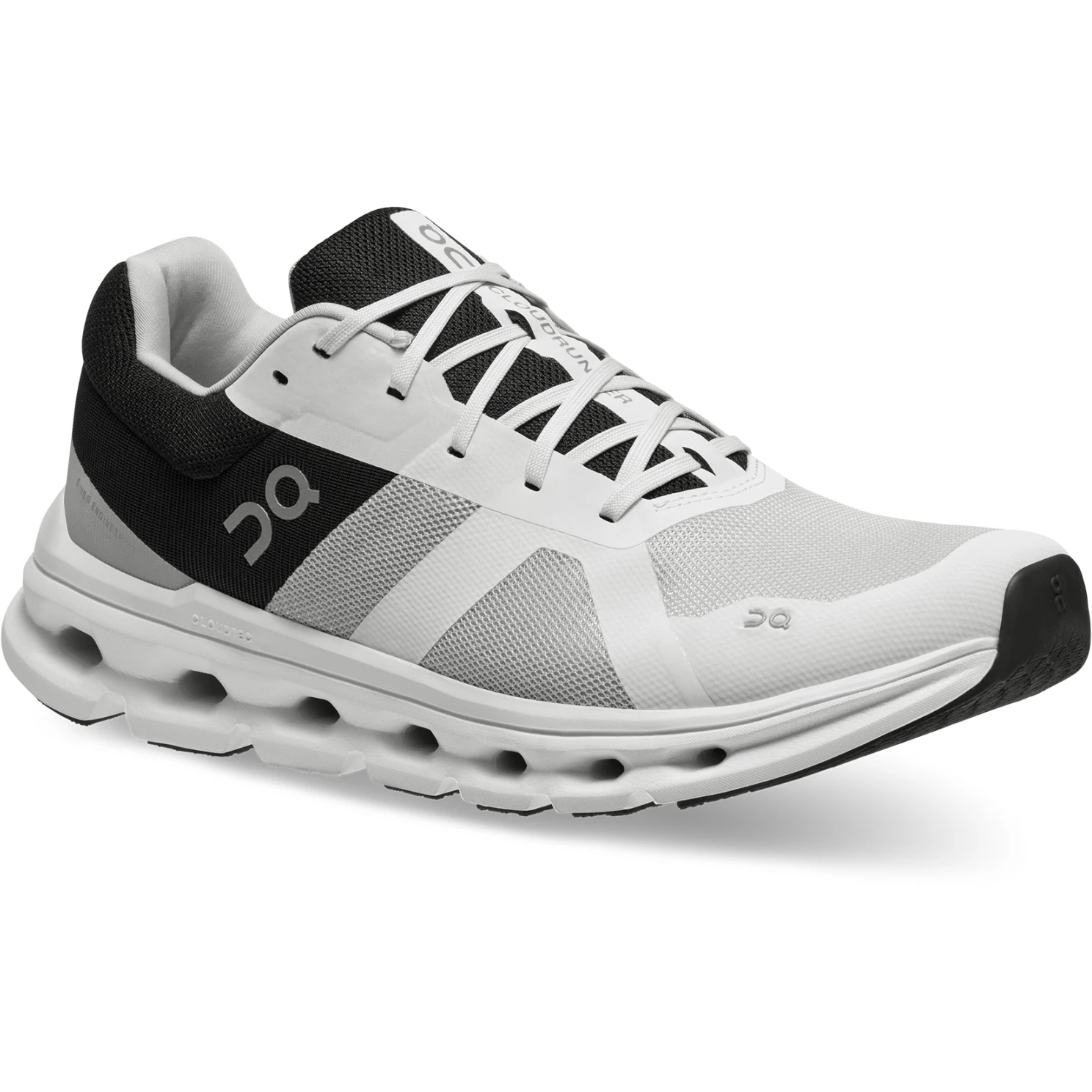 On Running On Cloudrunner Running Shoe - Glacier & Black 6 On Running On Cloudrunner Running Shoe - Glacier & Black - Image 6