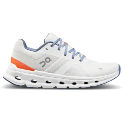 On Running On Cloudrunner Wide Women Running Shoe - Undyed-White & Flame -On Running on cloudrunner wide women running shoe undyed white flame 3 1522879