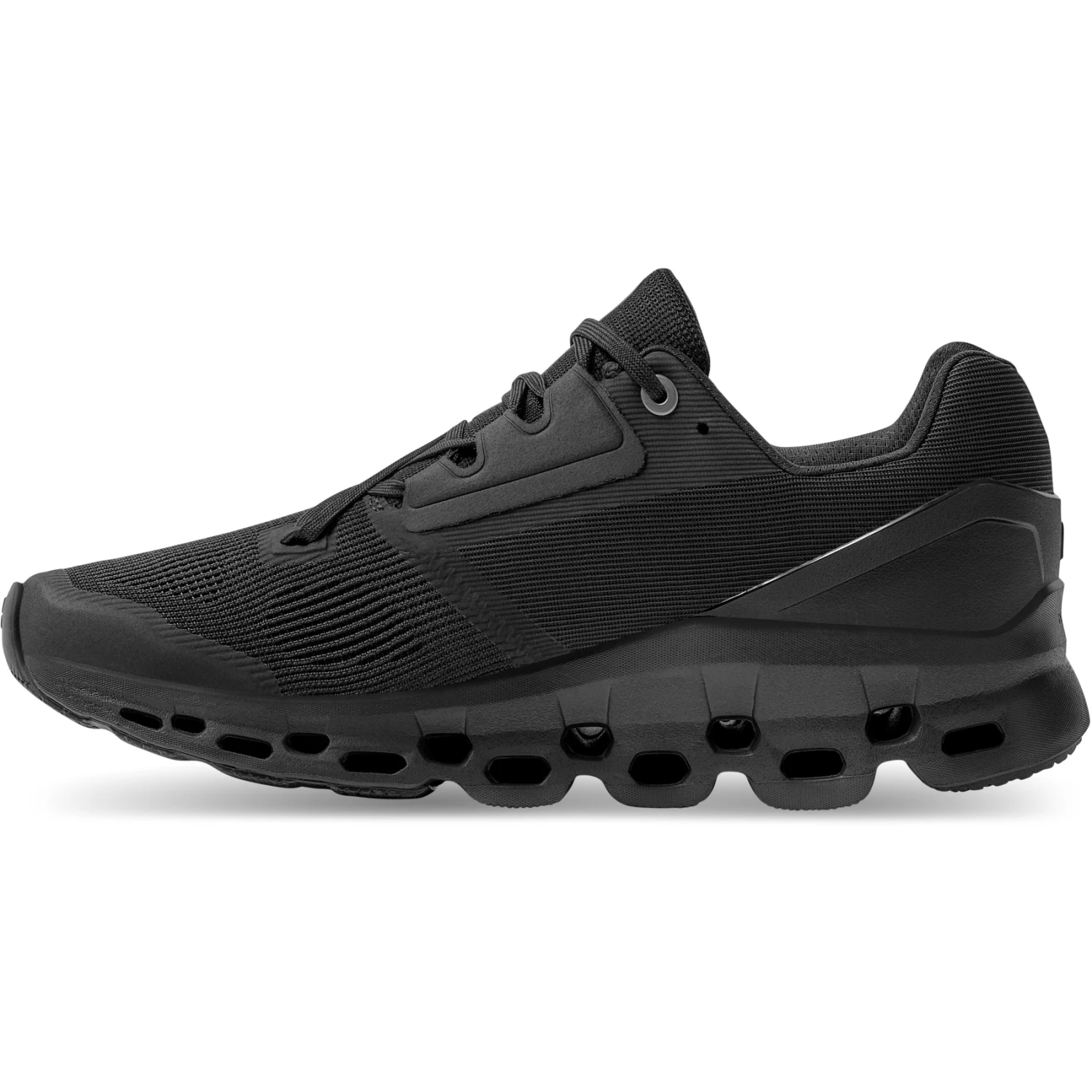On Running On Cloudstratus Women Running Shoe - Black 5 On Running On Cloudstratus Women Running Shoe - Black - Image 5