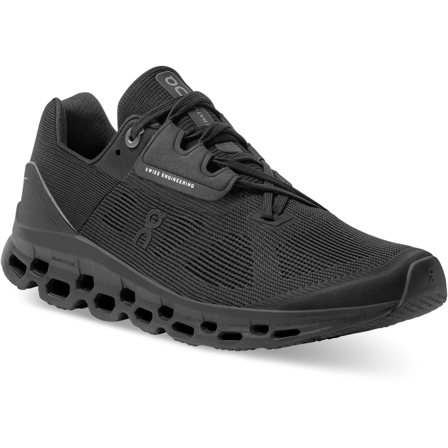On Running On Cloudstratus Women Running Shoe - Black 6 On Running On Cloudstratus Women Running Shoe - Black - Image 6