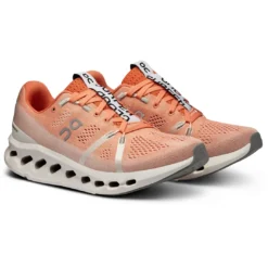 On Running On Cloudsurfer Women's Running Shoes - Flame & White