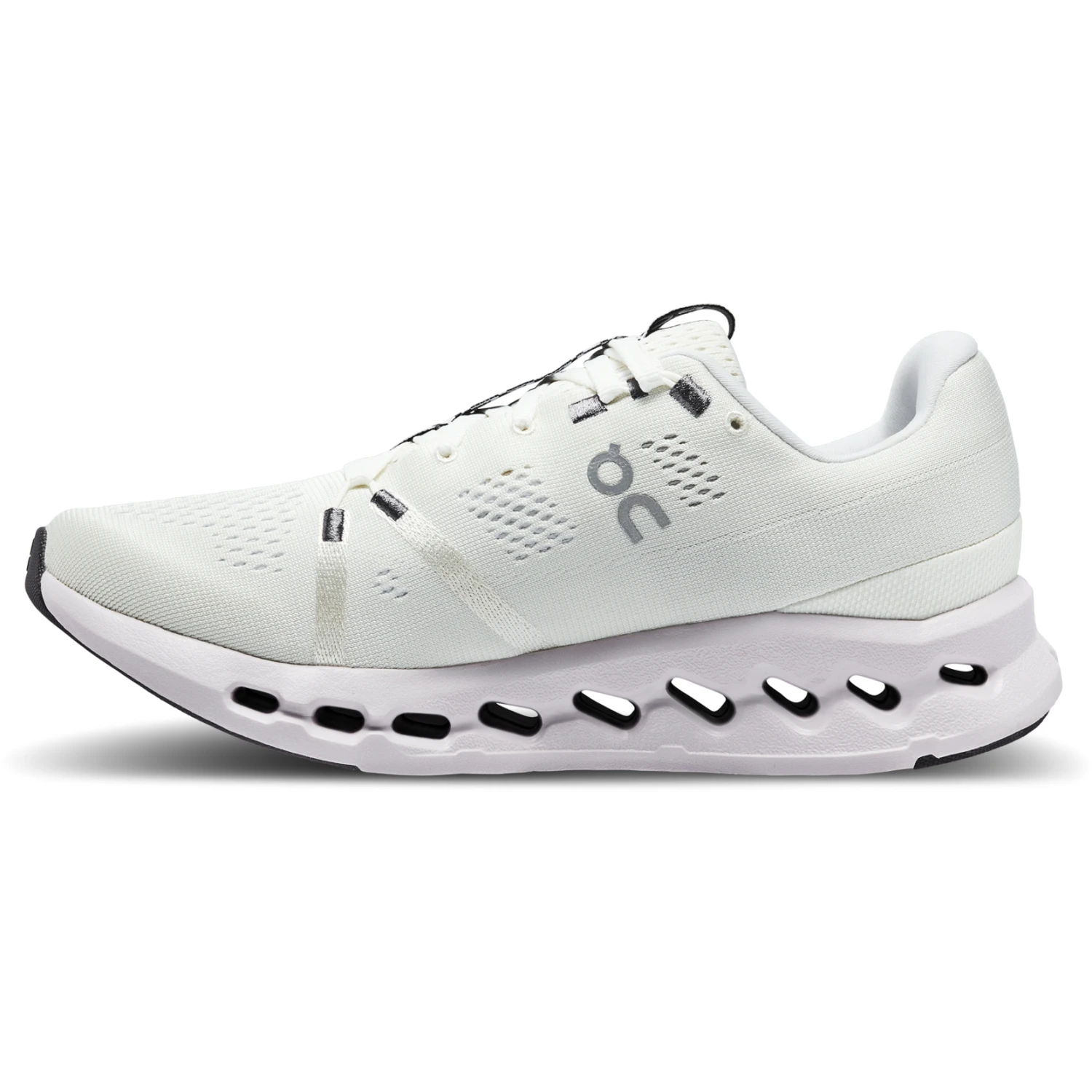 On Running On Cloudsurfer Women's Running Shoes - White & Frost 2 On Running On Cloudsurfer Women's Running Shoes - White & Frost - Image 2