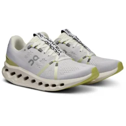 On Running On Cloudsurfer Women's Running Shoes - White & Sand
