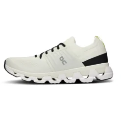 On Running On Cloudswift 3 Running Shoe - Ivory & Black -On Running on cloudswift 3 running shoe ivory black 5 1541334