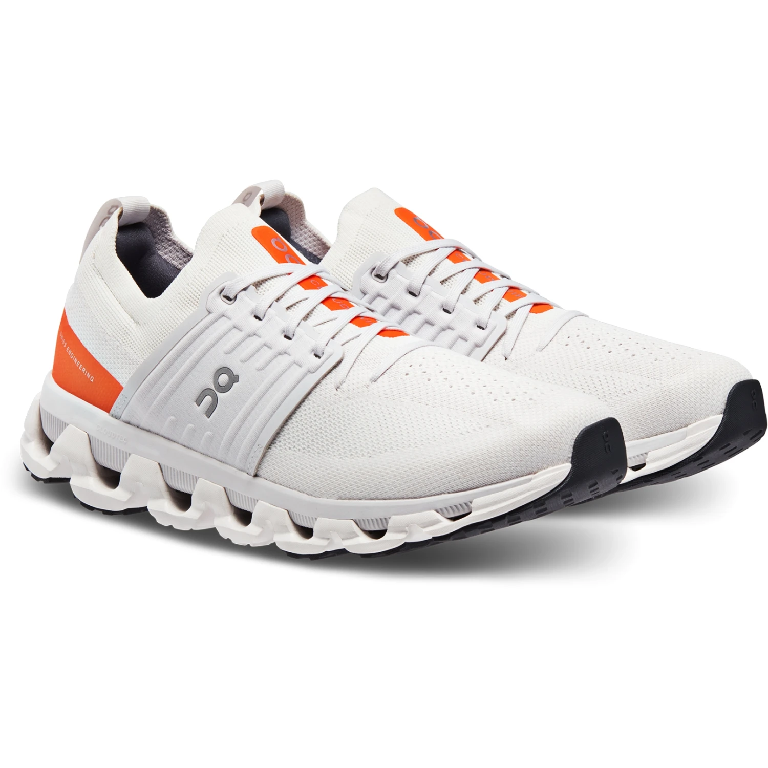 On Running On Cloudswift 3 Running Shoe - Ivory & Flame 1 On Running On Cloudswift 3 Running Shoe - Ivory & Flame