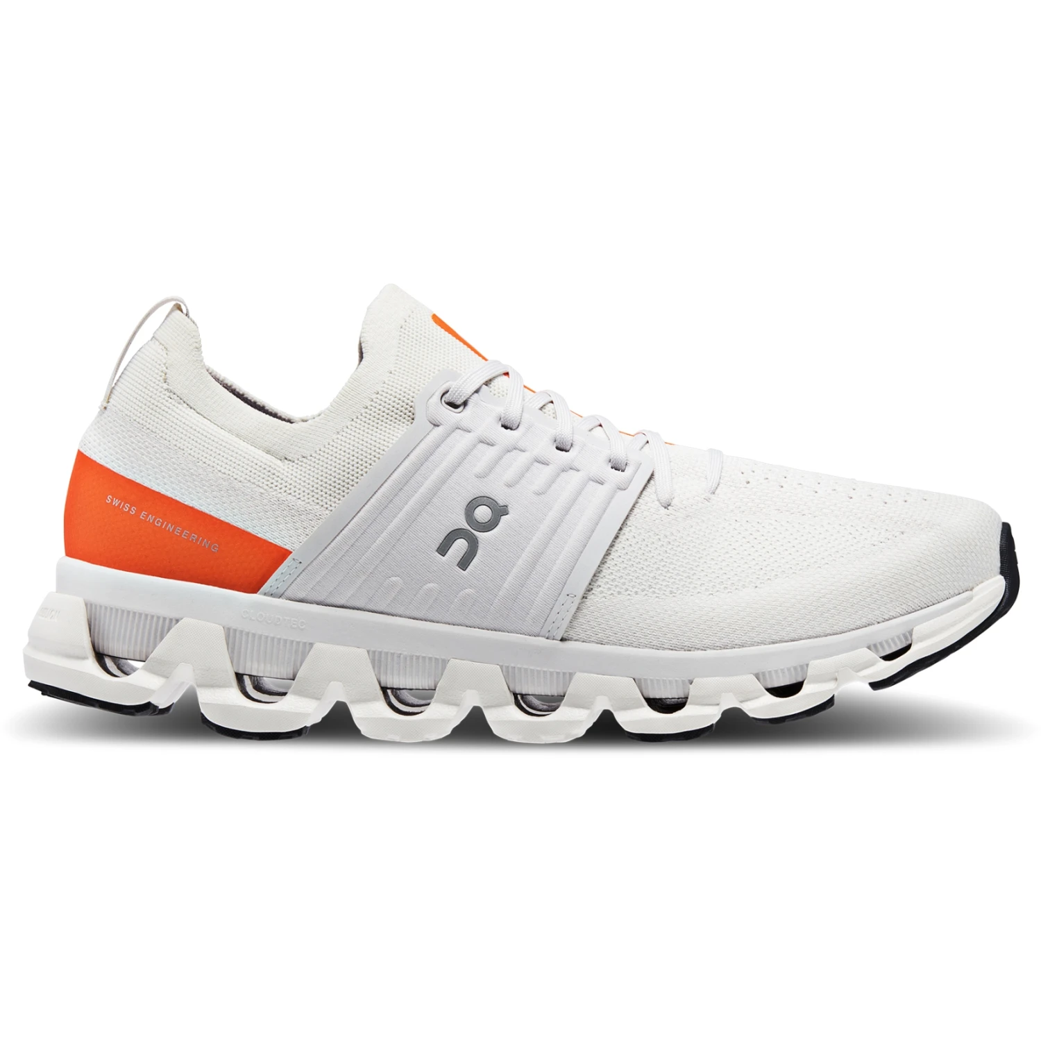On Running On Cloudswift 3 Running Shoe - Ivory & Flame 2 On Running On Cloudswift 3 Running Shoe - Ivory & Flame - Image 2