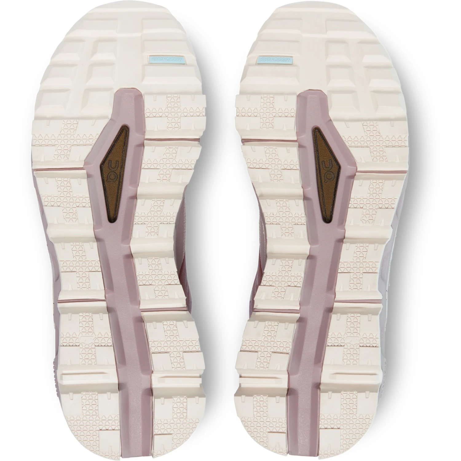 On Running On Cloudtrax Women Hiking Shoe - Rose & Ivory 4 On Running On Cloudtrax Women Hiking Shoe - Rose & Ivory - Image 4