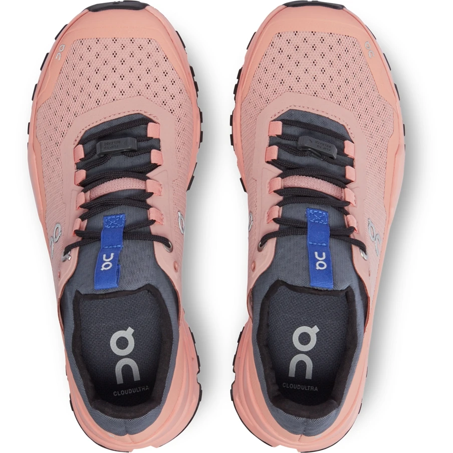 On Running On Cloudultra Women Trailrunning Shoe - Rose & Cobalt 3 On Running On Cloudultra Women Trailrunning Shoe - Rose & Cobalt - Image 3
