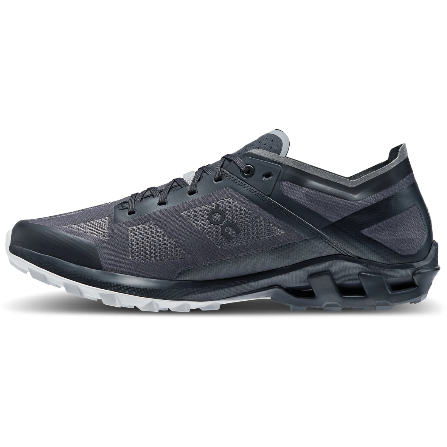 On Running On Cloudventure Peak 3 Trailrunning Shoe - Black & Glacier 2 On Running On Cloudventure Peak 3 Trailrunning Shoe - Black & Glacier - Image 2