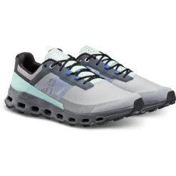 On Running On Cloudvista Men Trailrunning Shoe - Alloy & Black