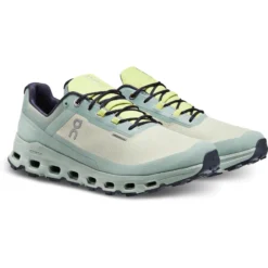 On Running On Cloudvista Waterproof Trailrunning Shoe - Chalk & Moss