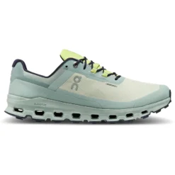 On Running On Cloudvista Waterproof Trailrunning Shoe - Chalk & Moss -On Running on cloudvista waterproof trailrunning shoe chalk moss 6 1460420